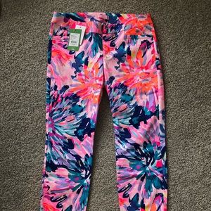 Lilly Pulitzer size 4 Kelly skinny ankle pants
